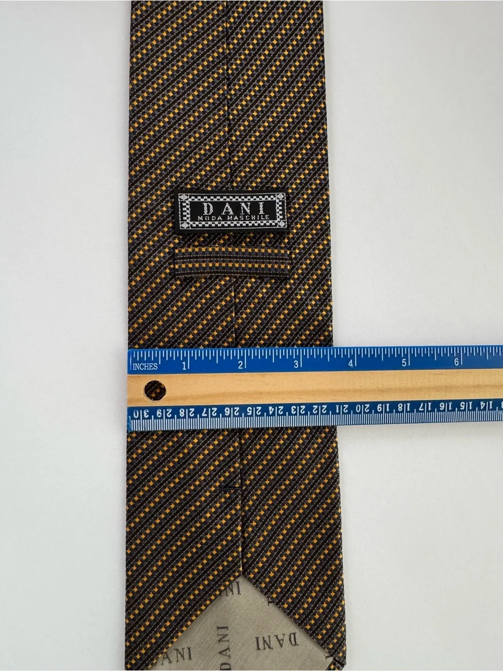 Dani Moda Maschile Men's 100% Silk Neck Tie